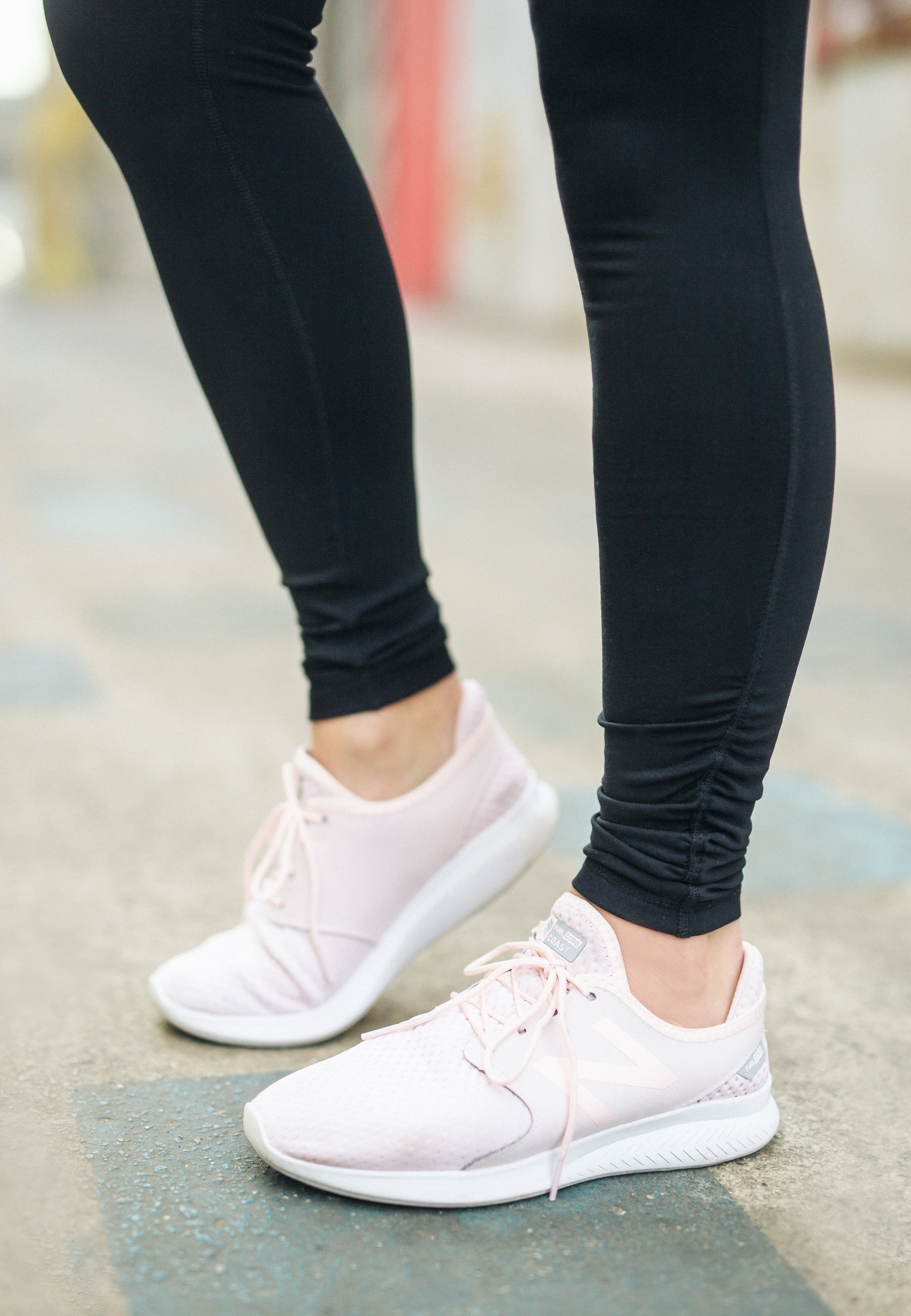 blush pink tennis shoes
