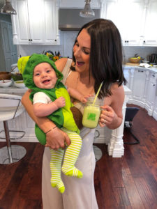 baby costume avocado